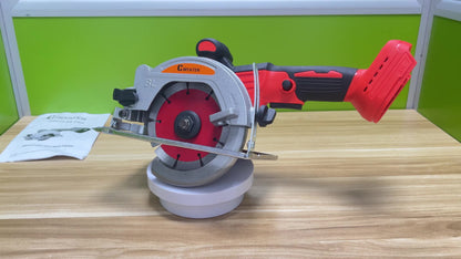 5-inch Brushless Circular Saw Kit - 20V Dual Smart Batteries And Battery Charger, Comes with 6 Saw Blades, Two Adjustable 45° Cutting Depths, Up to 6900 RPM - Ideal for Woodworking And Garden Projects.Christmas Gift, Shipped    Home Decor Supply | Online Retail | ShoreShopper.com