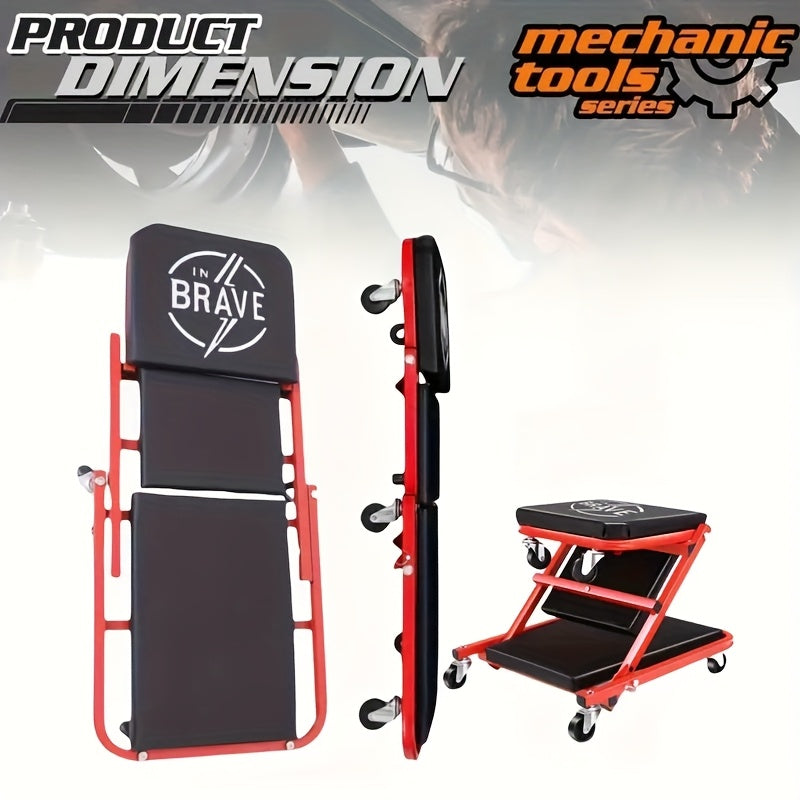 Pro-Series 3-in-1 Foldable Mechanic Creeper & Repair Platform | 550lbs Capacity    Home Decor Supply | Online Retail | ShoreShopper.com