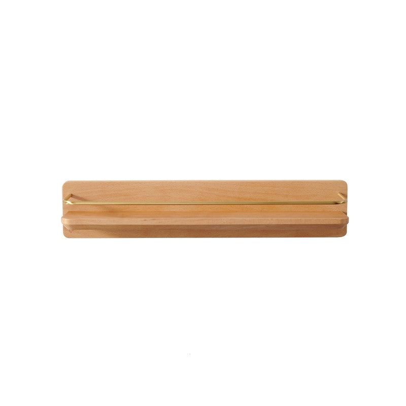 Bathroom Shelf Wall Hanging Free Punching Solid Wood    Home Decor Supply | Online Retail | ShoreShopper.com