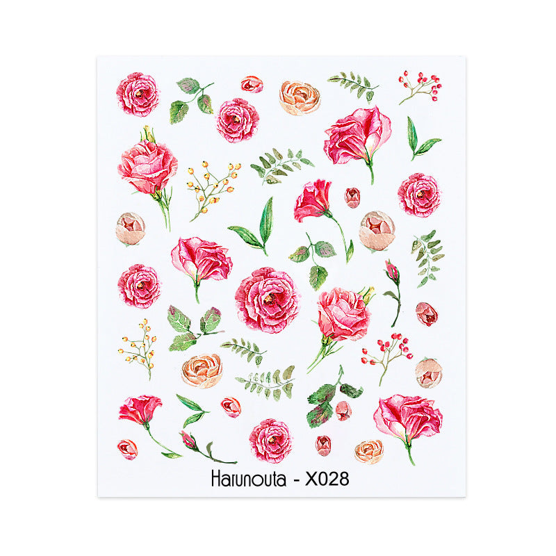 Nail Art Butterfly Sticker Flower Leaf Decal    Home Decor Supply | Online Retail | ShoreShopper.com