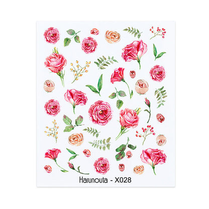 Nail Art Butterfly Sticker Flower Leaf Decal    Home Decor Supply | Online Retail | ShoreShopper.com