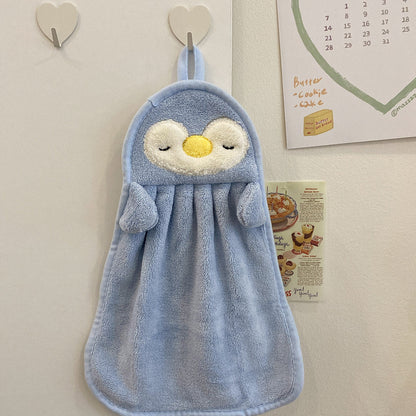 Towels Can Hang Coral Fleece Absorbent Towels To Wipe Face Bathroom Children    Home Decor Supply | Online Retail | ShoreShopper.com
