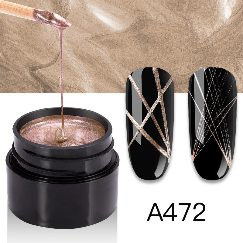 Nail Art Metal Brushed Nail Glue Painting    Home Decor Supply | Online Retail | ShoreShopper.com