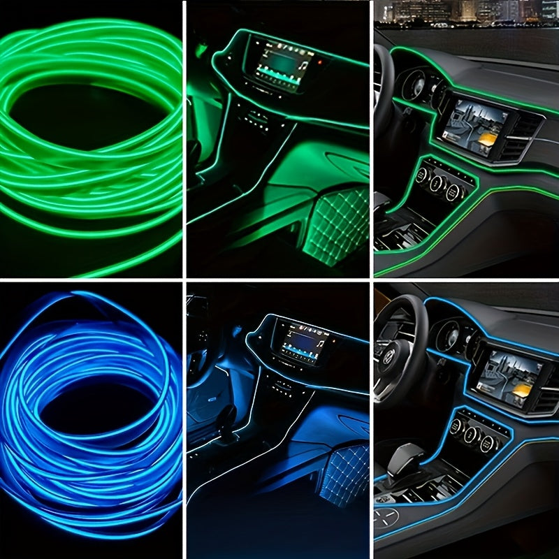 3m Interior Automotive Neon (center Console + Dashboard) with Matching Armrest Storage Box, RGB LED Light Strips for Environmental Application Control    Home Decor Supply | Online Retail | ShoreShopper.com