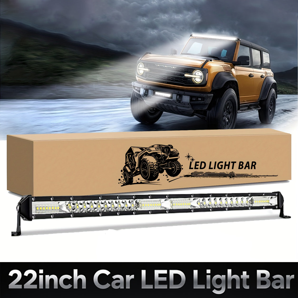 Pro-Series LED Off-Road Light Bar & Work Light Pods | 4" - 21" Weatherproof Lighting Kits    Home Decor Supply | Online Retail | ShoreShopper.com
