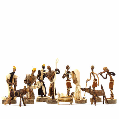 Banana Fiber Nativity Set - Esther Kariuki    Home Decor Supply | Online Retail | ShoreShopper.com