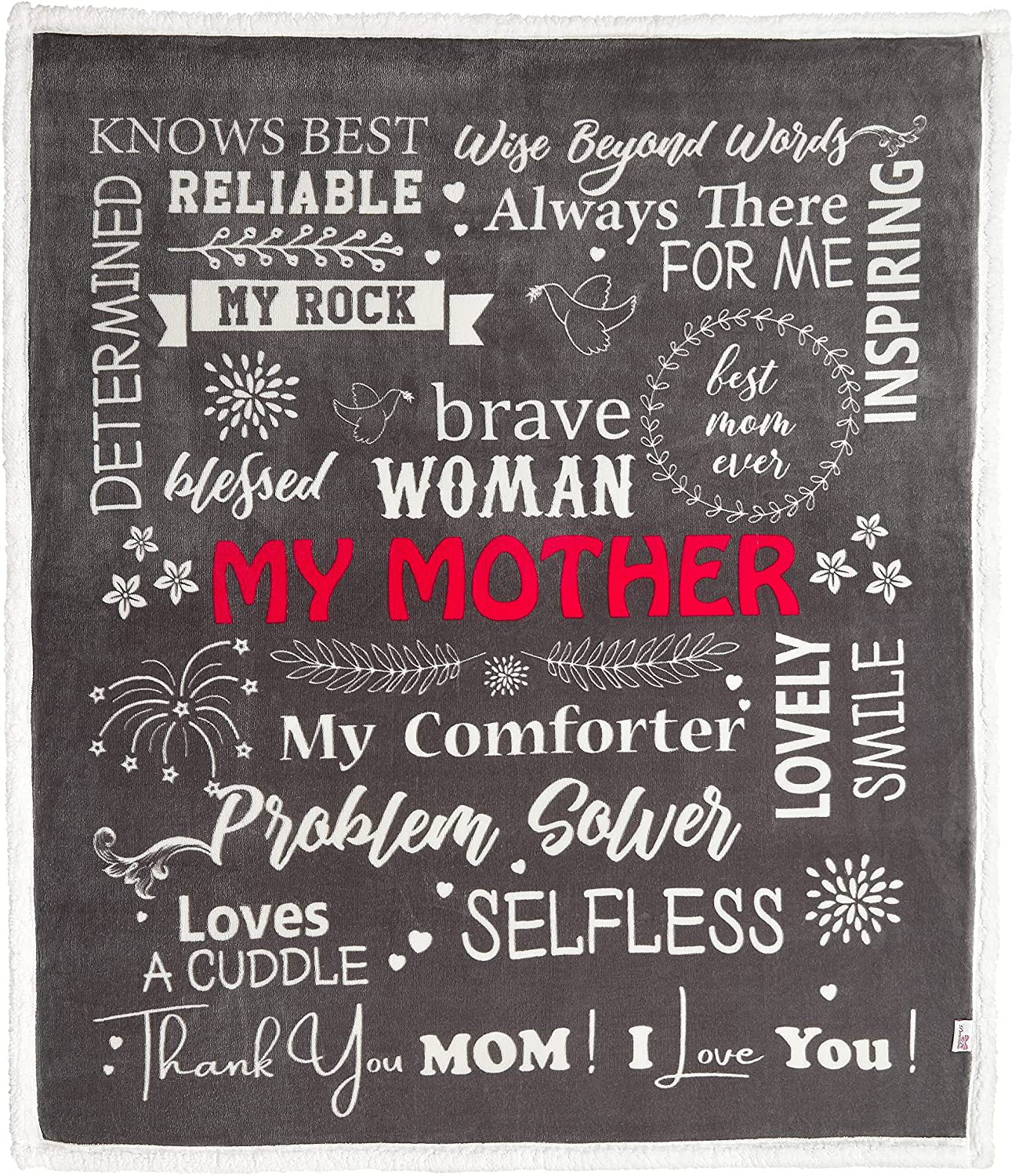 Mother's Day Gift Blanket Lambswool Quilt Winter Thickened Nap Sofa Cover Blanket    Home Decor Supply | Online Retail | ShoreShopper.com