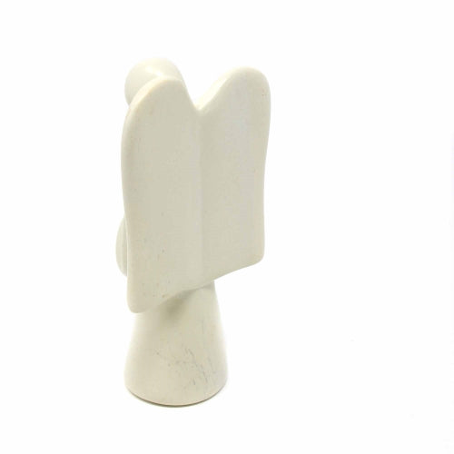 Soapstone Angel Sculpture, Natural Stone    Home Decor Supply | Online Retail | ShoreShopper.com