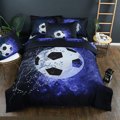 3D Cotton Printed Three Piece Home Textile Set    Home Decor Supply | Online Retail | ShoreShopper.com