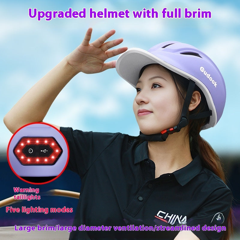 Peaked Cap Bicycle Riding Helmet Electric Scooter Commuter Breathable Helmet Men And Women    Home Decor Supply | Online Retail | ShoreShopper.com