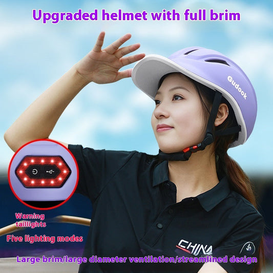 Peaked Cap Bicycle Riding Helmet Electric Scooter Commuter Breathable Helmet Men And Women    Home Decor Supply | Online Retail | ShoreShopper.com