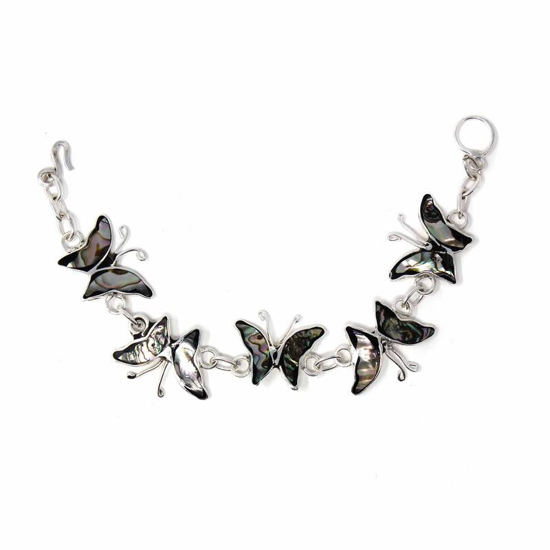 Bracelet, Abalone Butterflies    Home Decor Supply | Online Retail | ShoreShopper.com