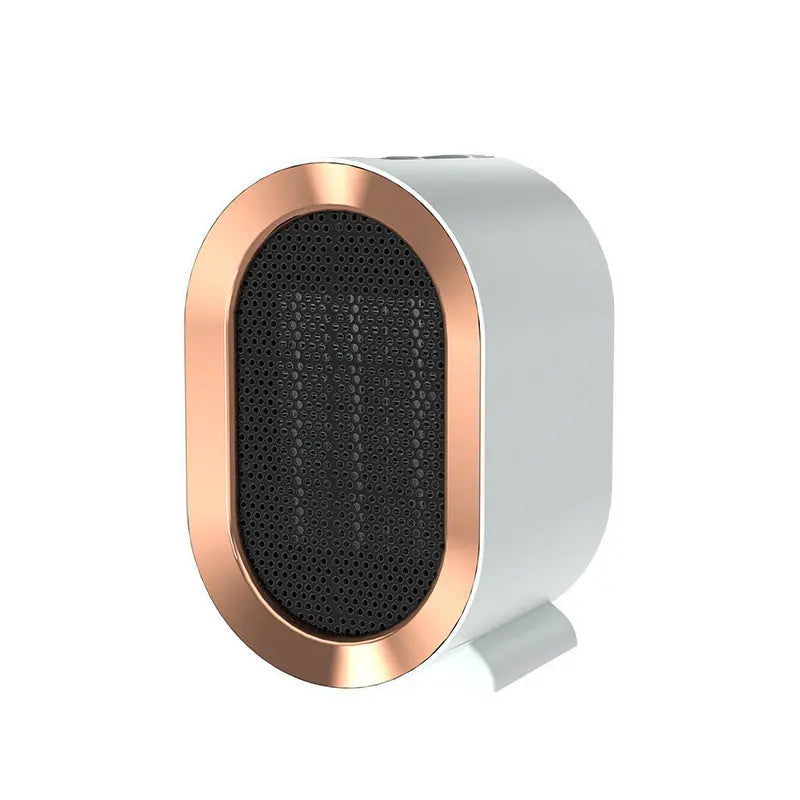 Portable Mini Ceramic Electric Space Heater - 220V Personal Desktop Fan - ShoreCo.Shop