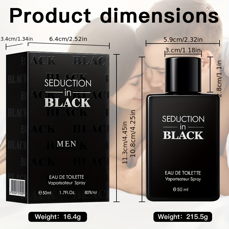 Men's Elegant Woody Eau De Toilette - Long-Lasting Propylene-Free Cologne for Dates, Gym & Travel - 50ml/1.7fl.oz    Home Decor Supply | Online Retail | ShoreShopper.com