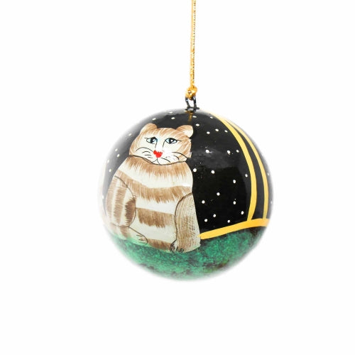 Handpainted Ornament Cat - Pack of 3    Home Decor Supply | Online Retail | ShoreShopper.com