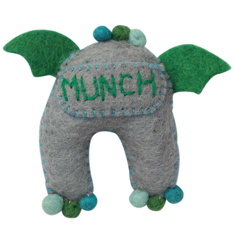 Felt Sea Tooth Monster - Global Groove    Home Decor Supply | Online Retail | ShoreShopper.com