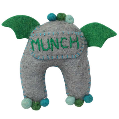 Felt Sea Tooth Monster - Global Groove    Home Decor Supply | Online Retail | ShoreShopper.com