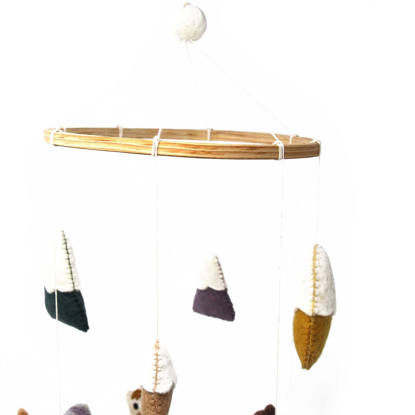 Hand Crafted Felt Little Llamas Mobile    Home Decor Supply | Online Retail | ShoreShopper.com