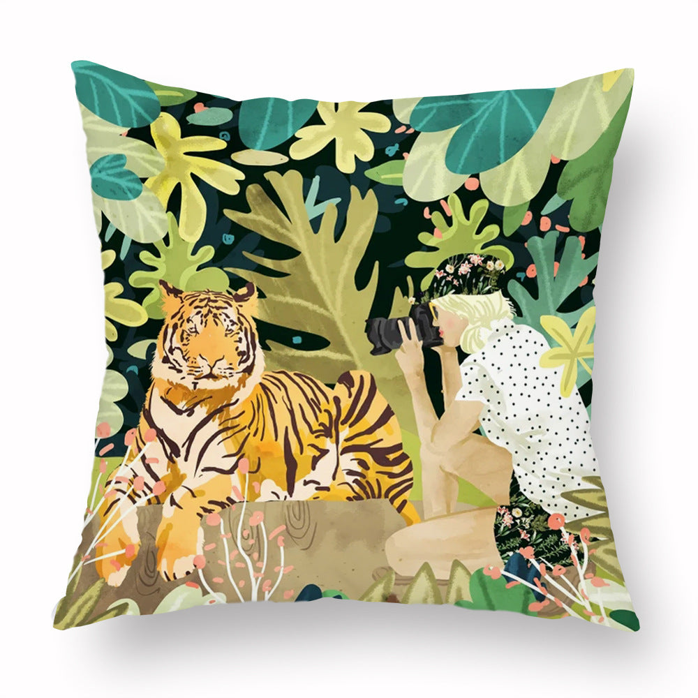 Home Fashion Simple Personality Printed Pillowcase    Home Decor Supply | Online Retail | ShoreShopper.com