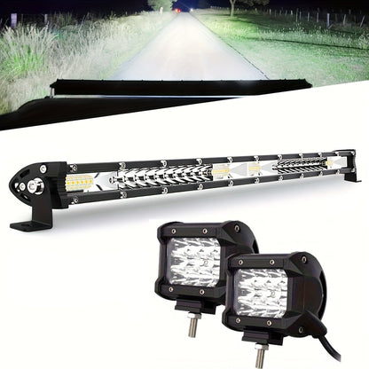 Pro-Series LED Off-Road Light Bar & Work Light Pods | 4" - 21" Weatherproof Lighting Kits    Home Decor Supply | Online Retail | ShoreShopper.com