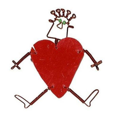 Dancing Girl Heart Pin - Creative Alternatives    Home Decor Supply | Online Retail | ShoreShopper.com