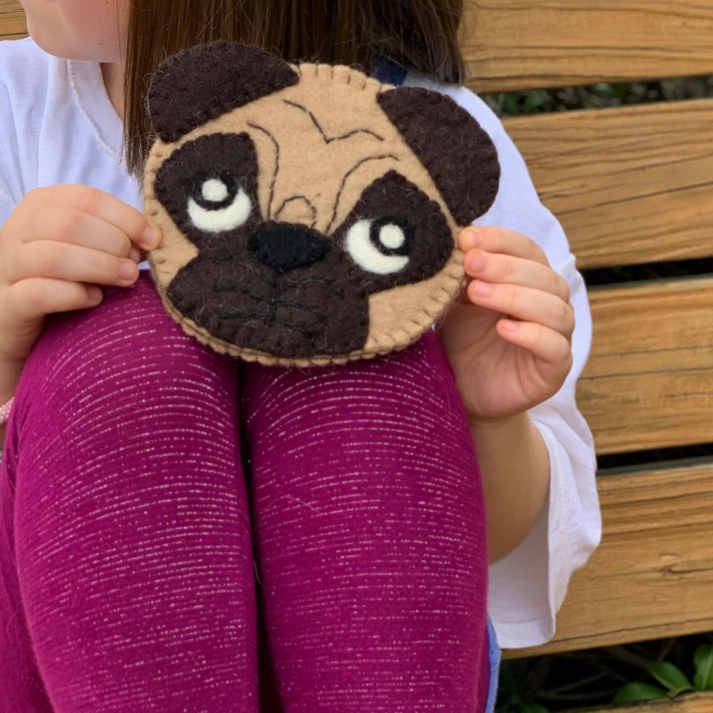 Pug Felt Clutch - Global Groove (P)    Home Decor Supply | Online Retail | ShoreShopper.com