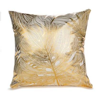Sofa cushion cover bronzing waist pillowcase    Home Decor Supply | Online Retail | ShoreShopper.com
