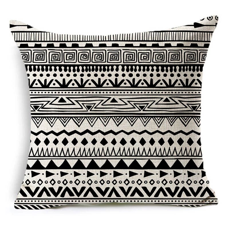 Letter black and white home pillowcase    Home Decor Supply | Online Retail | ShoreShopper.com