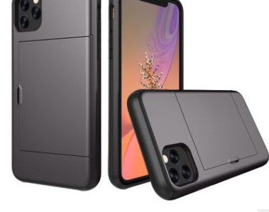 Card Case Wallet Protector - Hidden Dual Layer Armor Defender for iPhone 11, 12 & 13 - ShoreCo.Shop