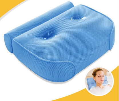 Bathtub pillow pillow cushion pillow pillow massage bathtub pillow with suction cup anti-skid bath cushion head    Home Decor Supply | Online Retail | ShoreShopper.com