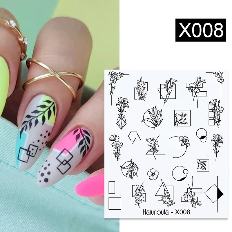 Nail Art Butterfly Sticker Flower Leaf Decal    Home Decor Supply | Online Retail | ShoreShopper.com