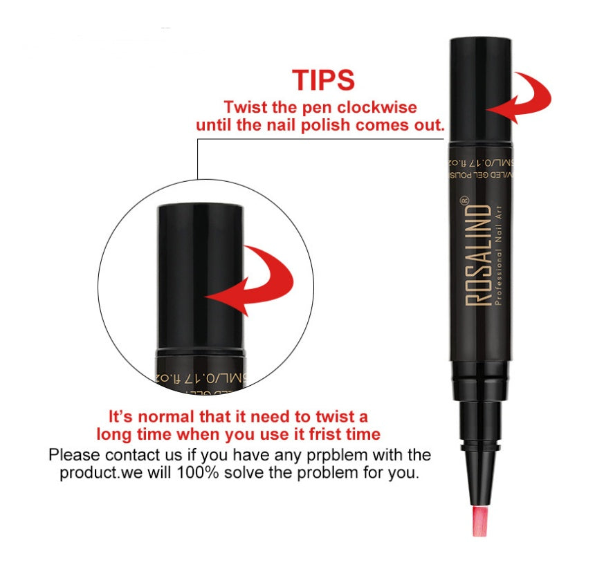 5ml Solid Color Nail Art Pen Nail Glue for Nail Art    Home Decor Supply | Online Retail | ShoreShopper.com