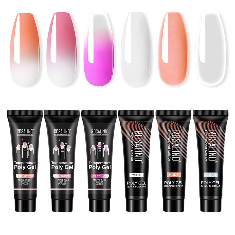 Multi-color mixed nail solid model glue - ShoreCo.Shop