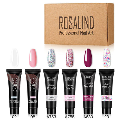 Multi-color mixed nail solid model glue - ShoreCo.Shop