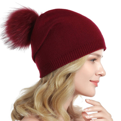 Fur Pompom Hats    Home Decor Supply | Online Retail | ShoreShopper.com