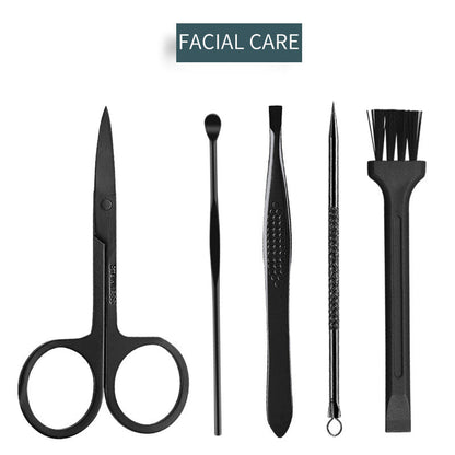 16pcs set Nail Clipper Cutter Trimmer Ear Pick Grooming Kit Manicure Set Pedicure Toe Nail Art Tools Set Kits with Bag    Home Decor Supply | Online Retail | ShoreShopper.com