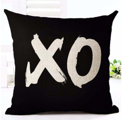 Letter black and white home pillowcase    Home Decor Supply | Online Retail | ShoreShopper.com