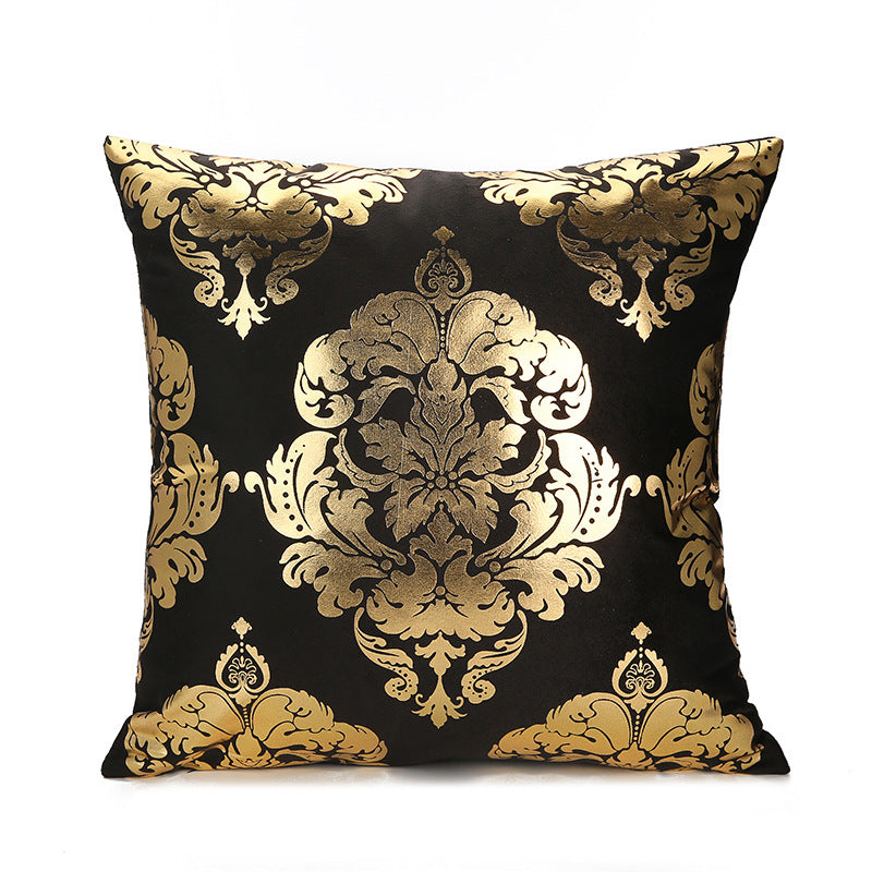 Sofa cushion cover bronzing waist pillowcase    Home Decor Supply | Online Retail | ShoreShopper.com