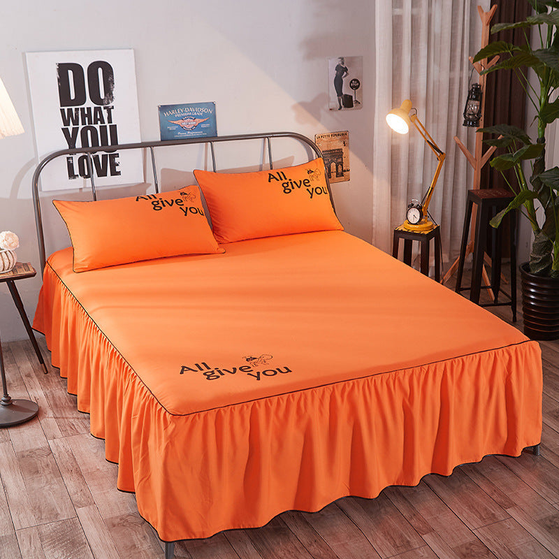 Beauty bed cover brushed bed skirt    Home Decor Supply | Online Retail | ShoreShopper.com