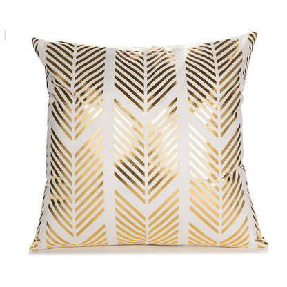 Sofa cushion cover bronzing waist pillowcase    Home Decor Supply | Online Retail | ShoreShopper.com