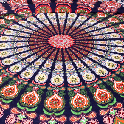 Red and white floral boho quilt bedding set of four    Home Decor Supply | Online Retail | ShoreShopper.com