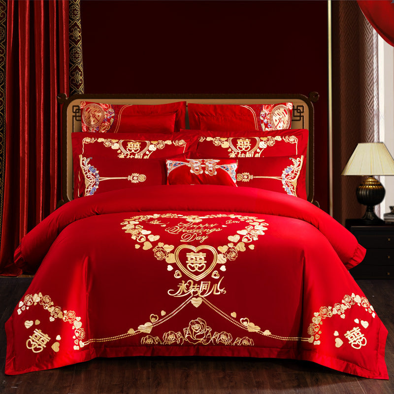 Embroidered cotton bedding    Home Decor Supply | Online Retail | ShoreShopper.com