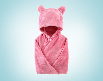 Cotton baby care hooded bath towel    Home Decor Supply | Online Retail | ShoreShopper.com