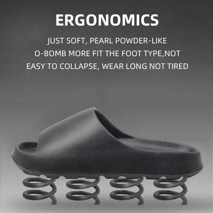 Coconut Slippers for Men and Women - Super Soft Thick-Soled Slides, Feels Like Stepping on Clouds, Non-Slip Summer Sandals    Home Decor Supply | Online Retail | ShoreShopper.com