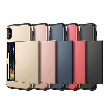 Card Case Wallet Protector - Hidden Dual Layer Armor Defender for iPhone 11, 12 & 13 - ShoreCo.Shop