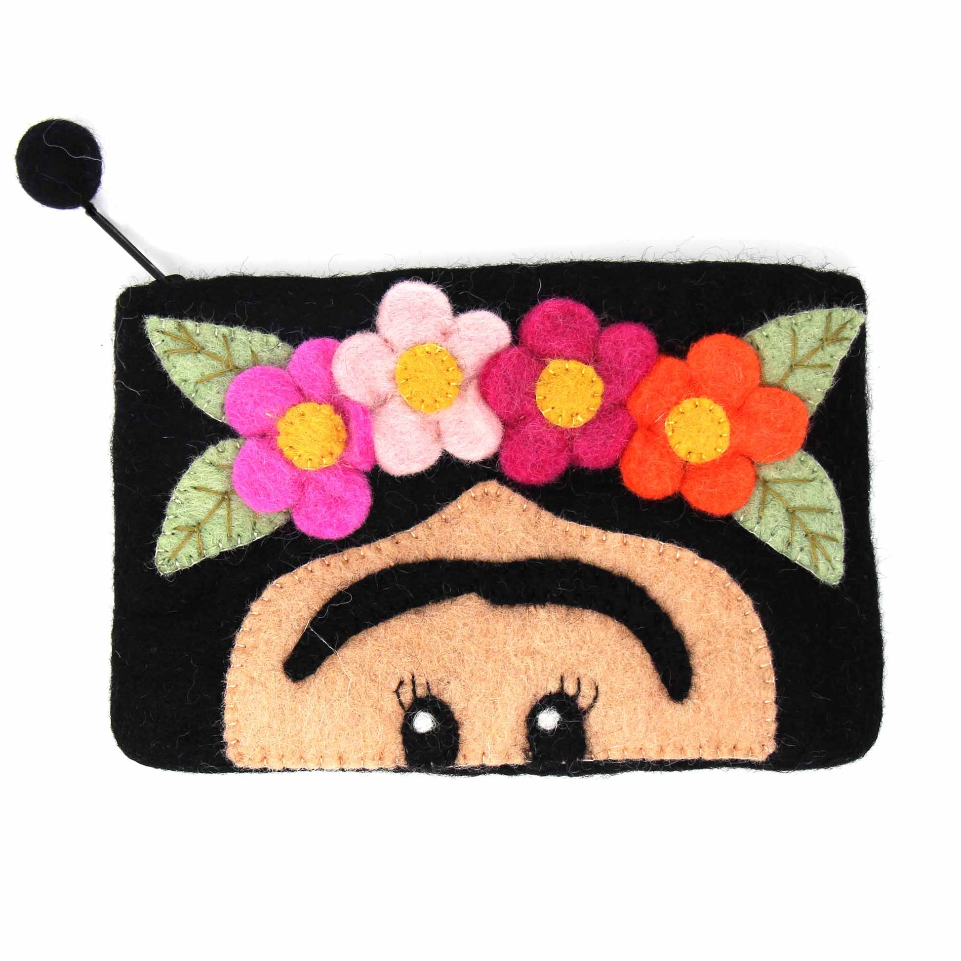 Hand Crafted Felt: Frida Pouch    Home Decor Supply | Online Retail | ShoreShopper.com