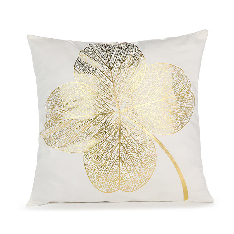 Sofa cushion cover bronzing waist pillowcase    Home Decor Supply | Online Retail | ShoreShopper.com