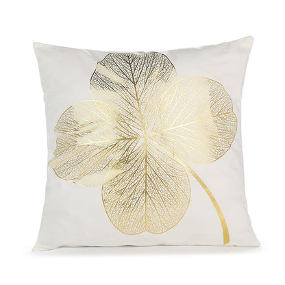 Sofa cushion cover bronzing waist pillowcase    Home Decor Supply | Online Retail | ShoreShopper.com