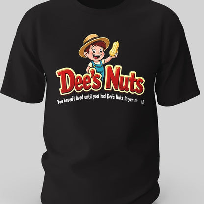 Dees Nuts Funny Fitted T-Shirts "You Can't Bread Your Old Lady" & Dee's Nuts Cartoon Graphic Design    Home Decor Supply | Online Retail | ShoreShopper.com