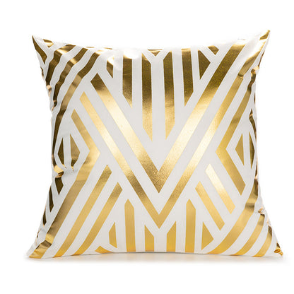 Sofa cushion cover bronzing waist pillowcase    Home Decor Supply | Online Retail | ShoreShopper.com